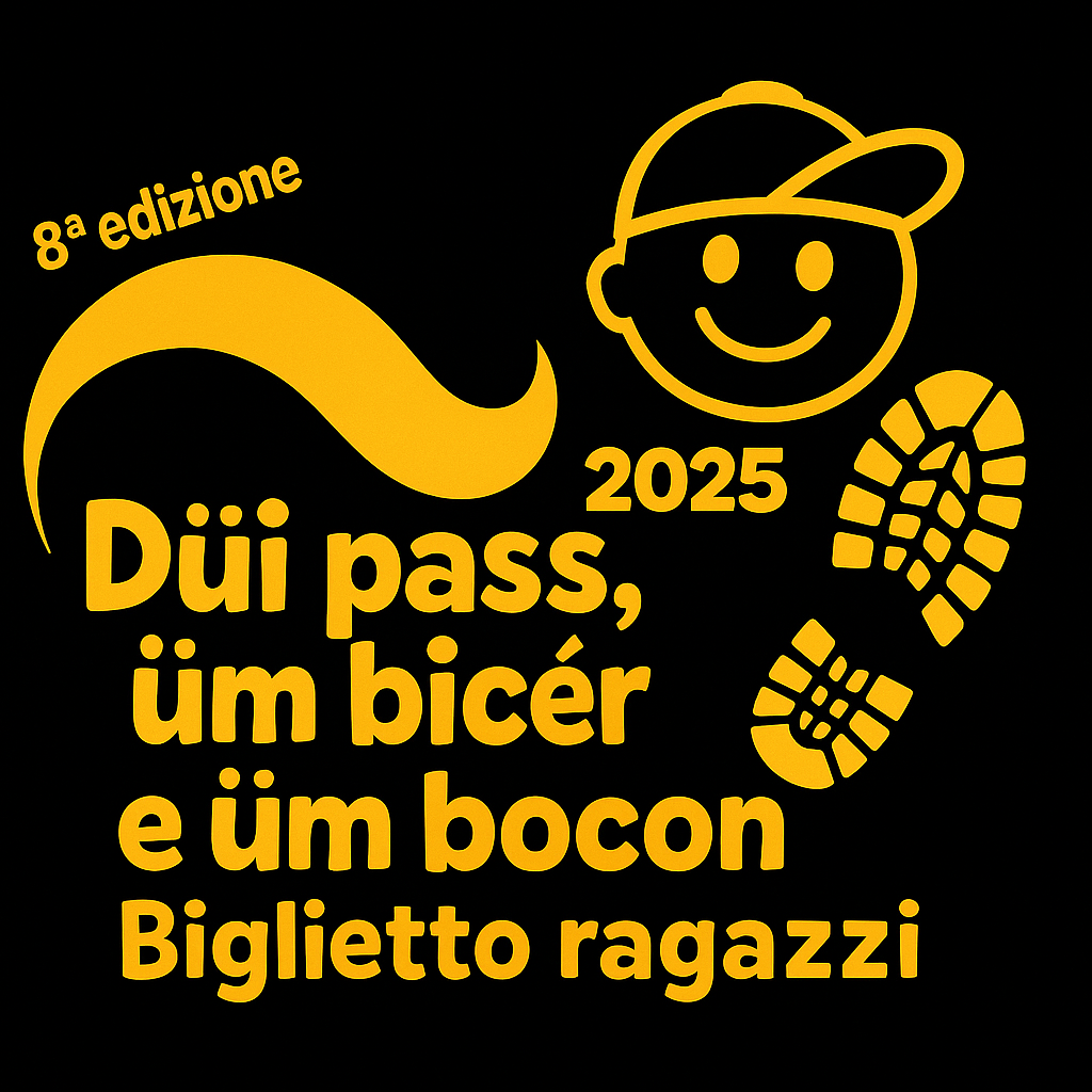 Biglietto Ragazzo (fino a 15 anni) mangiAbiasca 2025